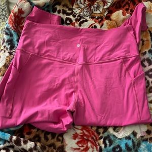Lululemon Align with Pockets Hot Pink